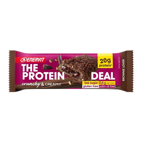 Enervit Gymline Protein Deal Crunchy Brownie.